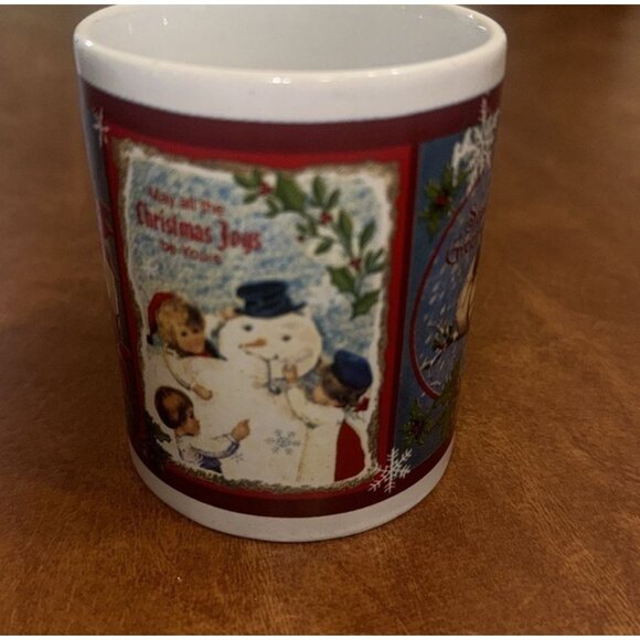 Set Of 6 Vintage Christmas Holiday Mugs - Picture 13 of 16